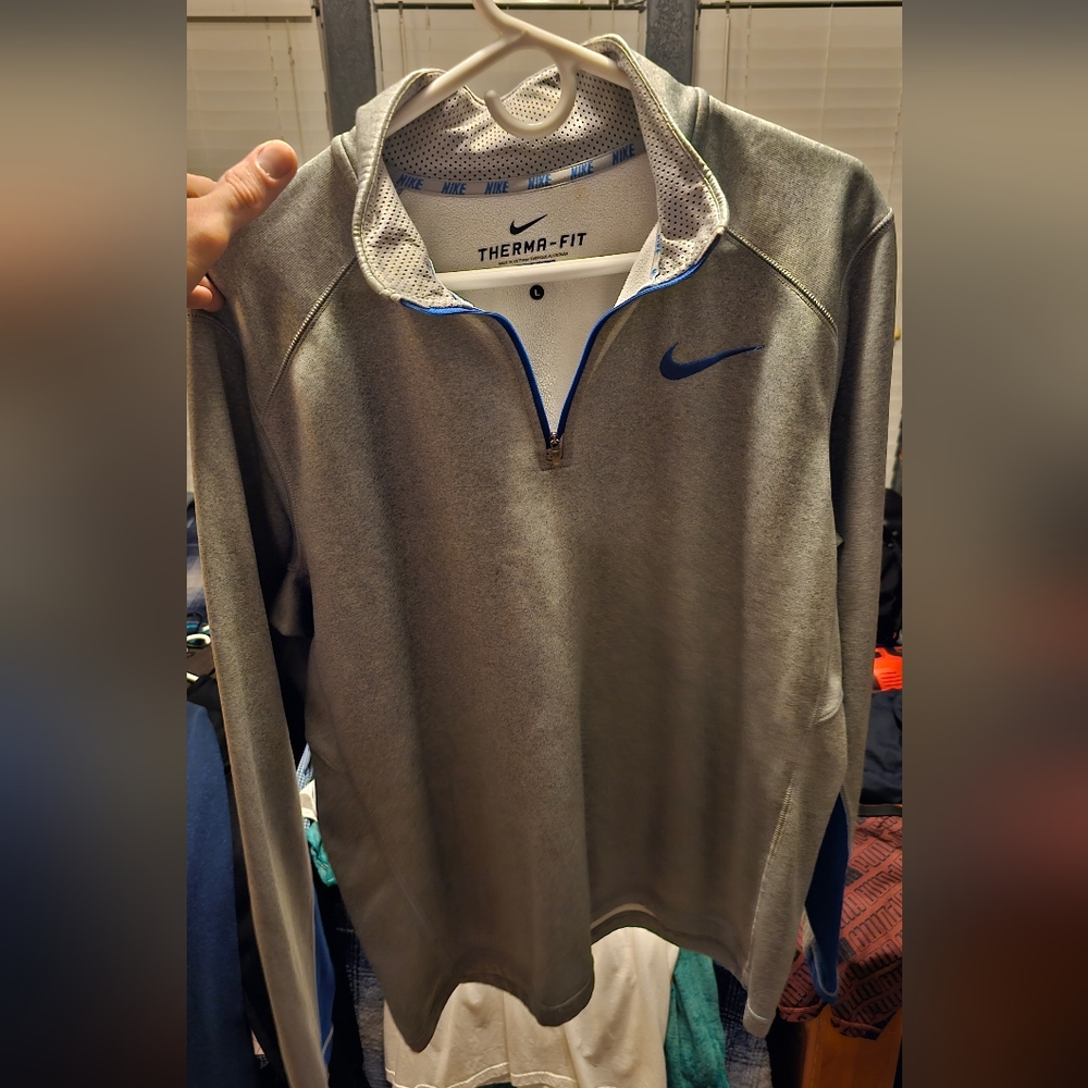 Nike 3/4 zip sweater